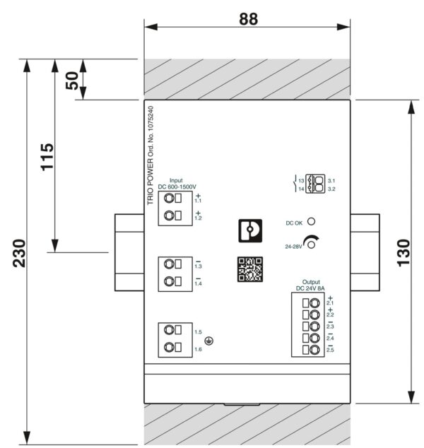 TRIO-PS-2G/1500DC/24DC/8 - Conversor DC/DC - PHOENIX CONTACT - Imagem 6