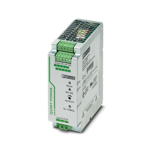 QUINT-PS/60-72DC/24DC/10/CO - Conversor DC/DC, com pintura de proteção - PHOENIX CONTACT