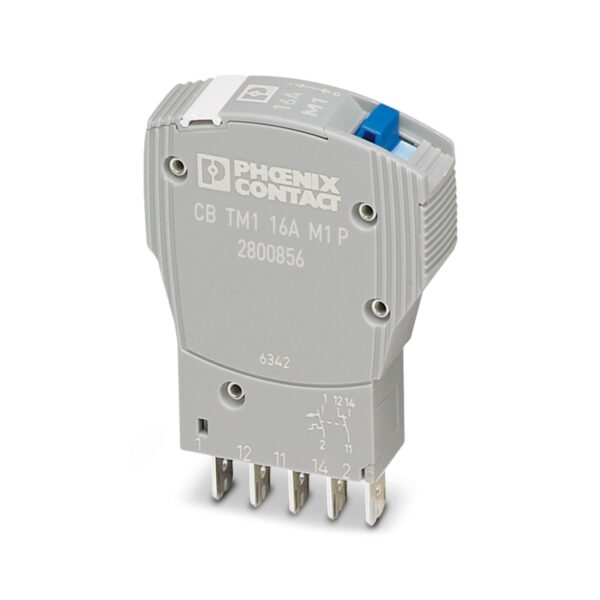 CB TM1 16A M1 P - Disjuntor de proteção de equipamentos termomagnético - PHOENIX CONTACT