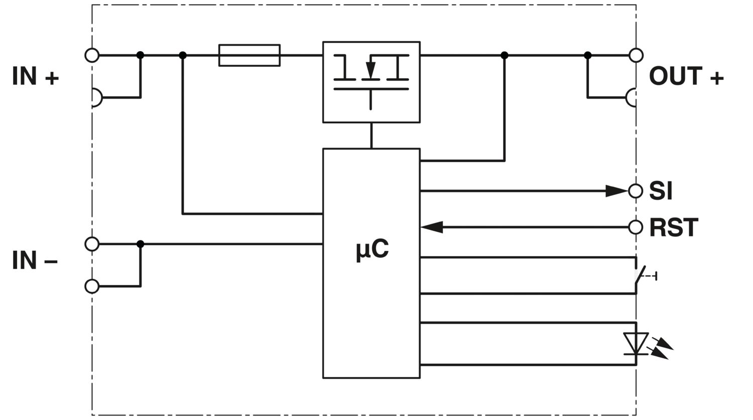 PTCB E1 24DC/4A SI-R - Disjuntor eletrônico de proteção - PHOENIX CONTACT - Imagem 2