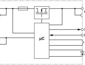 PTCB E1 24DC/1-8A SI-R – Disjuntor eletrônico de proteção – PHOENIX CONTACT