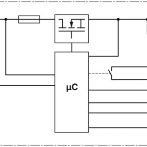 PTCB E1 24DC/1A NO – Disjuntor eletrônico de proteção – PHOENIX CONTACT