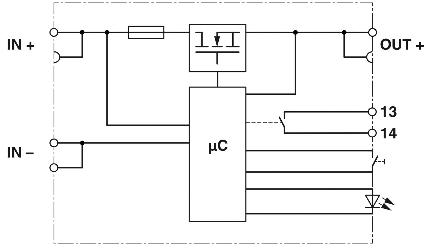 PTCB E1 48DC/1-6A NO - Disjuntor eletrônico de proteção - PHOENIX CONTACT - Imagem 2