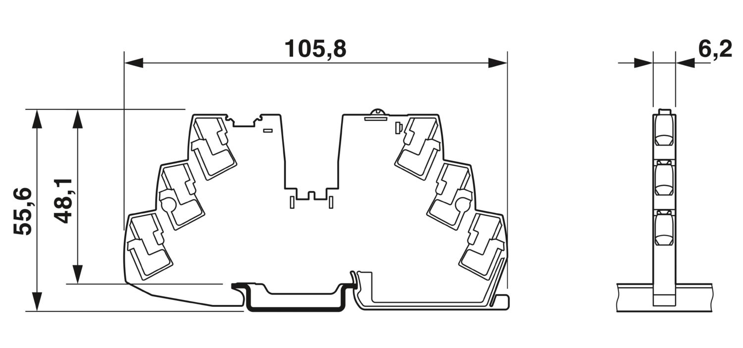 PTCB E1 24DC/1-8A NO2 - Disjuntor eletrônico de proteção - PHOENIX CONTACT - Imagem 9