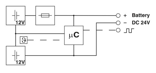 UPS-BAT/PB/24DC/7AH - Módulo de bateria - PHOENIX CONTACT - Imagem 2