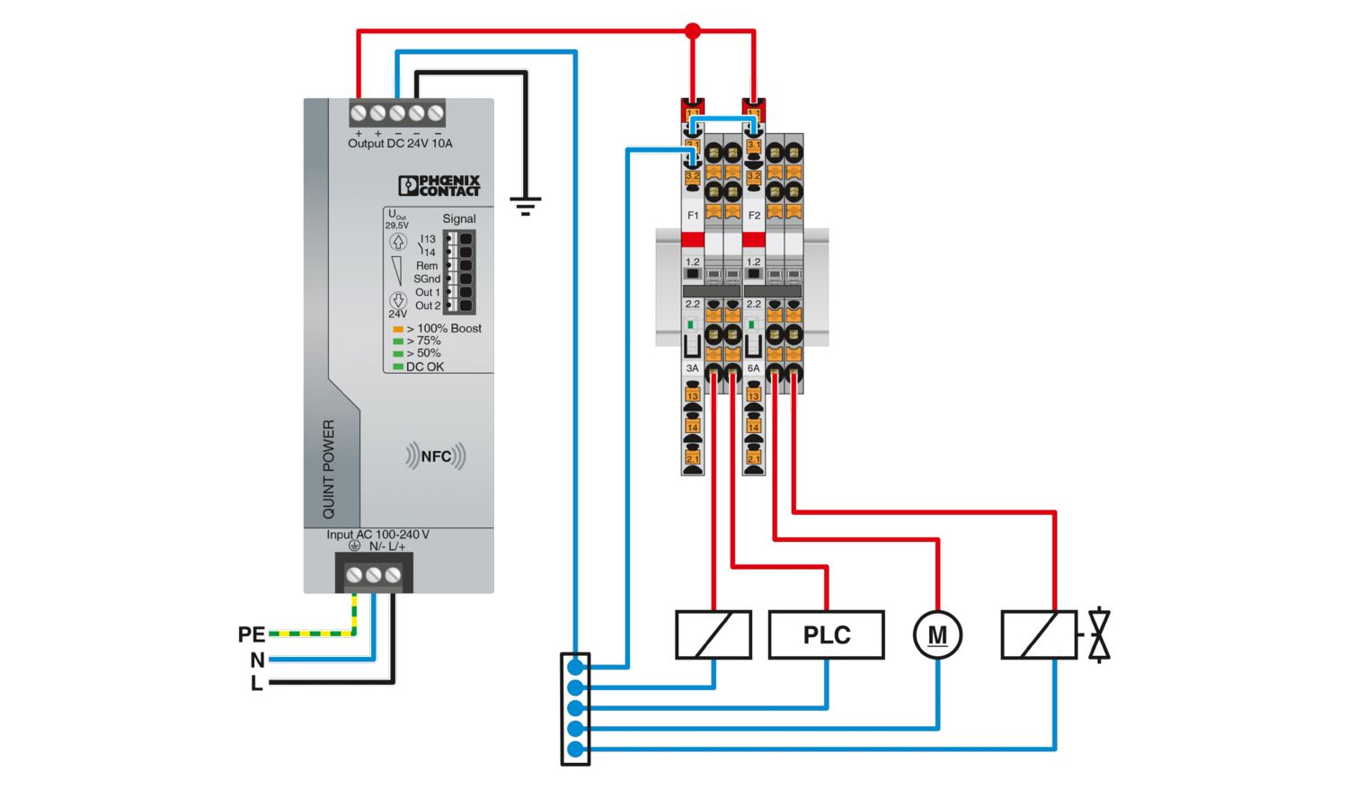 PTCB E1 24DC/1-8A NO2 - Disjuntor eletrônico de proteção - PHOENIX CONTACT - Imagem 6