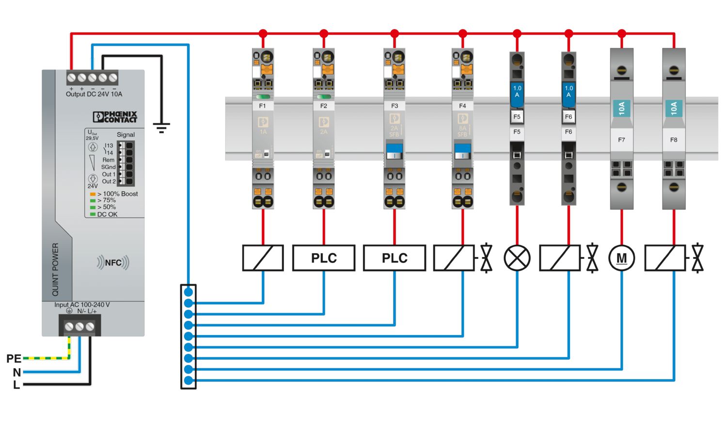 CB E1 24DC/6A S-R P - Disjuntor eletrônico de proteção - PHOENIX CONTACT - Imagem 4