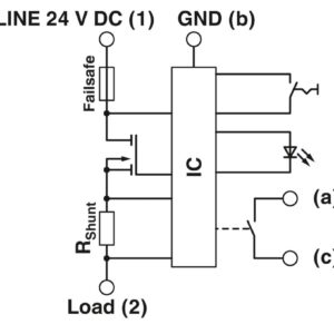 CB E1 24DC/10A NO P – Disjuntor eletrônico de proteção – PHOENIX CONTACT