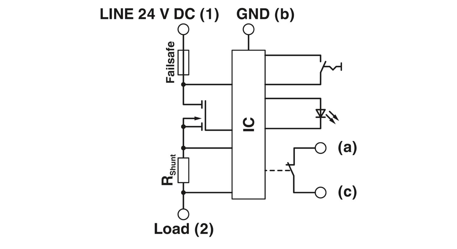 CB E1 24DC/2A NC P - Disjuntor eletrônico de proteção - PHOENIX CONTACT - Imagem 2