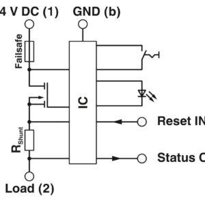 CB E1 24DC/4A S-R P – Disjuntor eletrônico de proteção – PHOENIX CONTACT