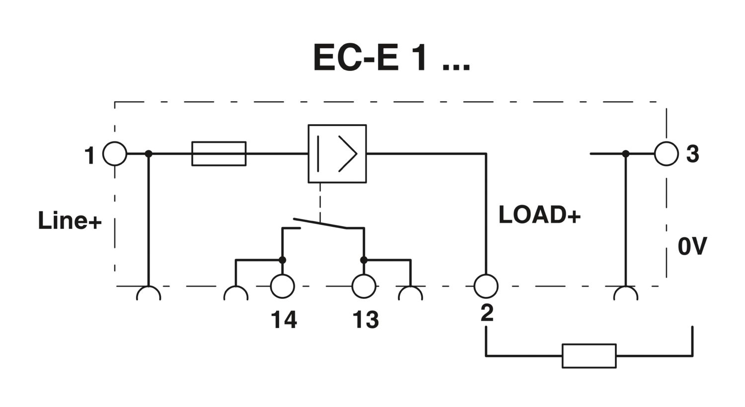 EC-E1 12A - Disjuntor eletrônico de proteção - PHOENIX CONTACT - Uds./emb.: 6 unidade(s) - Imagem 2
