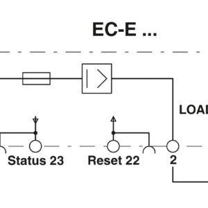 EC-E 1A DC24V – Disjuntor eletrônico de proteção – PHOENIX CONTACT – Uds./emb.: 6 unidade(s)