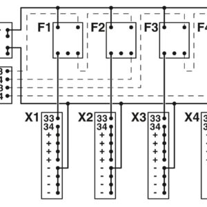 CBB 04 2X2RC-PT – Distribuidor de potência – PHOENIX CONTACT