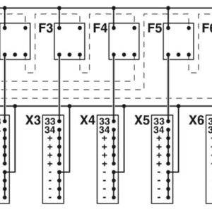 CBB 08 2X4RC-PT – Distribuidor de potência – PHOENIX CONTACT