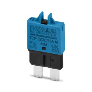 TCP 32DC/15A M - Disjuntor de proteção de equipamentos térmico - PHOENIX CONTACT - Quantidade mínima de pedido: 100 unidade(s)