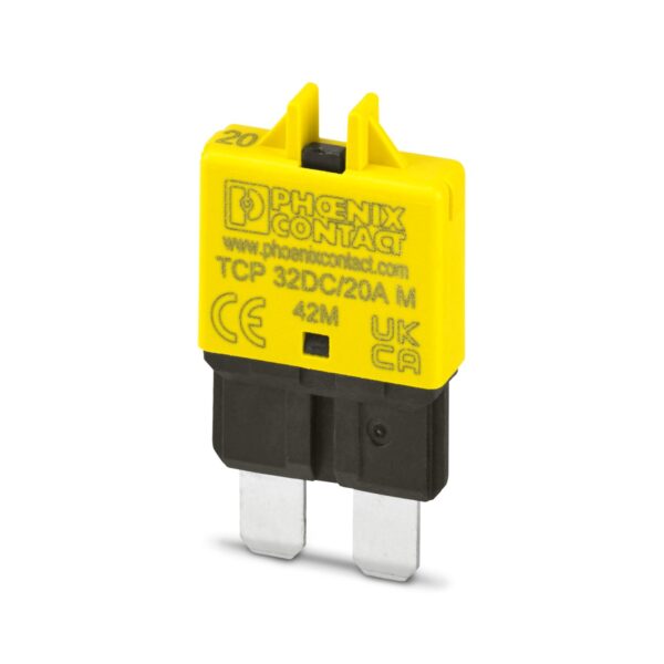 TCP 32DC/20A M - Disjuntor de proteção de equipamentos térmico - PHOENIX CONTACT - Quantidade mínima de pedido: 100 unidade(s)