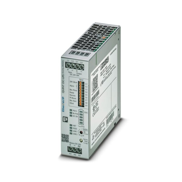 QUINT4-UPS/24DC/24DC/20/EIP - Fonte de alimentação ininterrupta - PHOENIX CONTACT