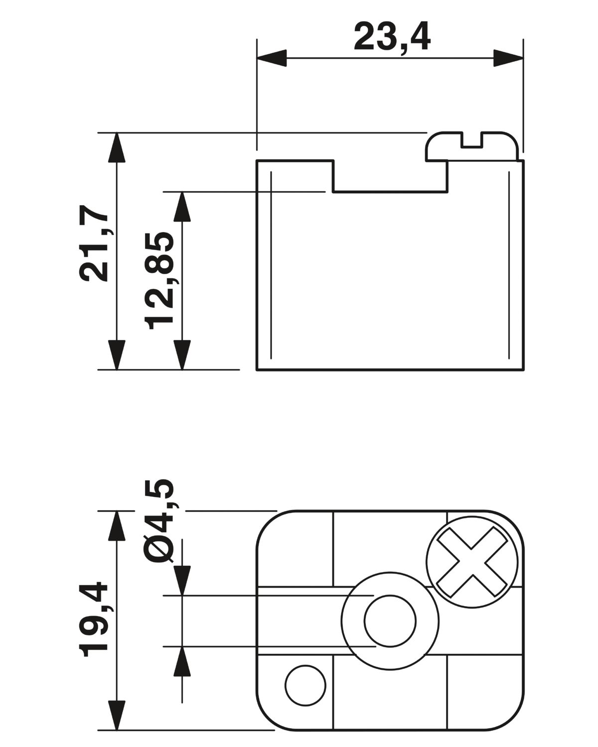 AB/SS - Suporte - PHOENIX CONTACT - Uds./emb.: 10 unidade(s) - Imagem 4