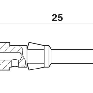 CK1,6-ED-0,75ST AU – Contato para crimp – PHOENIX CONTACT – Uds./emb.: 100 unidade(s)