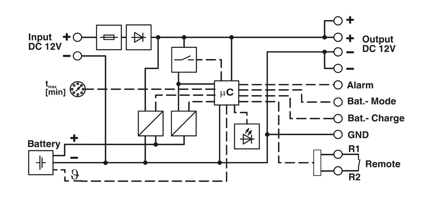 STEP-UPS/12DC/12DC/4/46WH - Fonte de alimentação ininterrupta - PHOENIX CONTACT - Imagem 2
