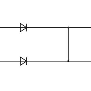 UNO-DIODE/5-24DC/2X10/1X20 – Módulo de redundância – PHOENIX CONTACT