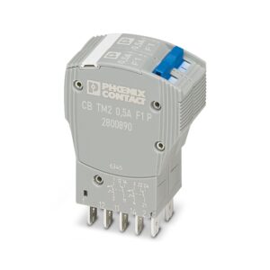 CB TM2 0.5A F1 P - Disjuntor de proteção de equipamentos termomagnético - PHOENIX CONTACT