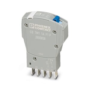 CB TM1 1A F1 P - Disjuntor de proteção de equipamentos termomagnético - PHOENIX CONTACT