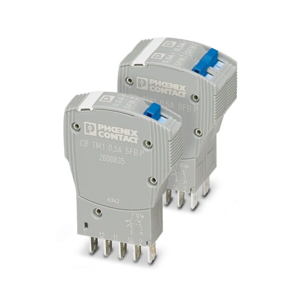 CB TM1 0.5A SFB P - Disjuntor de proteção de equipamentos termomagnético - PHOENIX CONTACT - Imagem 8