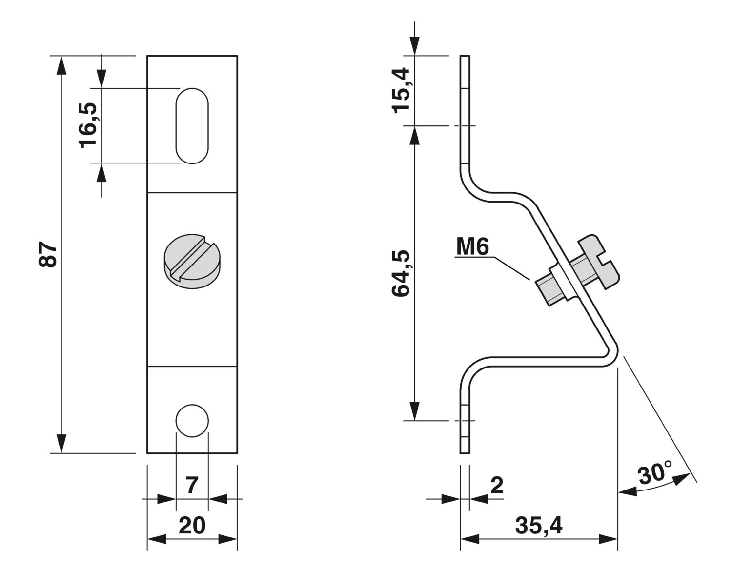 BG/S - Suporte para trilho - PHOENIX CONTACT - Uds./emb.: 10 unidade(s) - Imagem 4