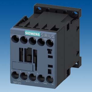 3RT2017-1AN21 - Contator de potência, AC-3e/AC-3, 12 A, 5,5 kW / 400 V, 3 polos, 220 V CA, 50/60 Hz - SIEMENS