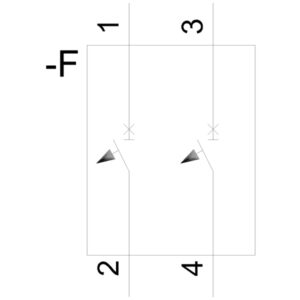 5SL1225-7MB – Disjuntor miniatura 400V 3kA, 2 polos, C, 25A – SIEMENS