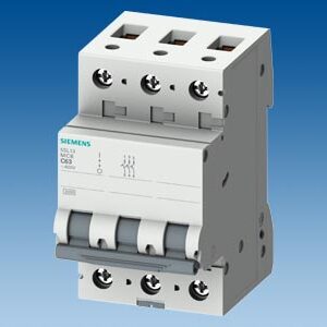 5SL1350-7MB - Disjuntor miniatura 400V 3kA, 3 polos, C, 50A - SIEMENS