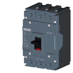 DISJUNTOR CX MOLD 3P 125A 10KA 415V – SIEMENS – 3VJ1006-0DA32-0AA0