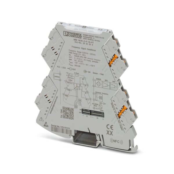 MINI MCR-2-F-UI-PT - Transdutor de frequência - PHOENIX CONTACT
