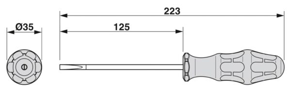 SF-SL 1,0X5,5-125 S-VDE - Chave de fenda - PHOENIX CONTACT - Imagem 6