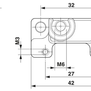 HC-B-AF-SET – Flange de montagem em painel – PHOENIX CONTACT