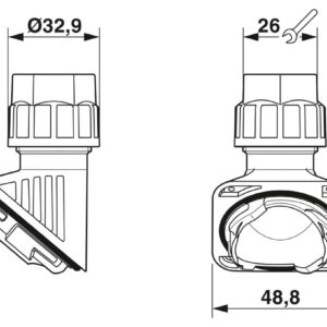 HC-B-G-M25-PLRBK – Prensa-cabos – PHOENIX CONTACT
