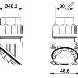 HC-B-G-M32-PLRBK – Prensa-cabos – PHOENIX CONTACT