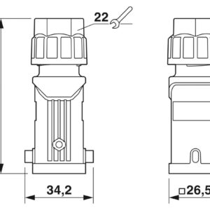 HC-STA-D07-HHFS-1TGM20-PL-BK – Caixa – PHOENIX CONTACT