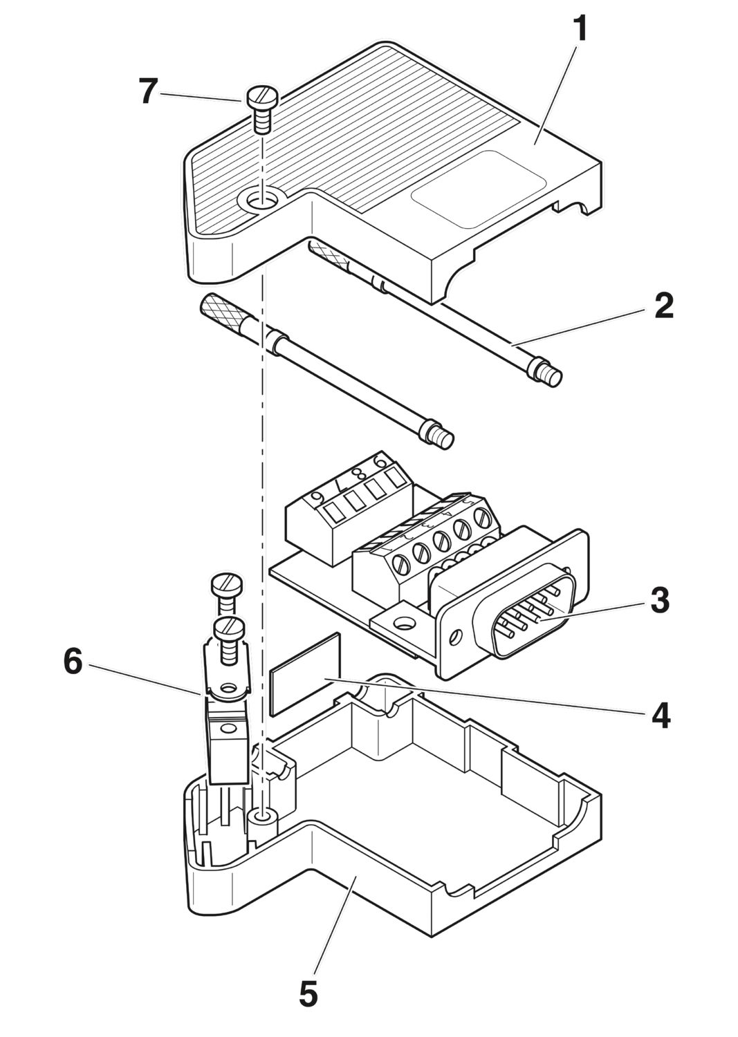 SUBCON 9/M-SH - Conector de barramento D-SUB - PHOENIX CONTACT - Imagem 3