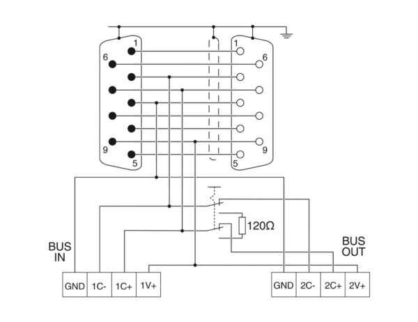 SUBCON-PLUS-CAN/SC2 - Conector de barramento D-SUB - PHOENIX CONTACT - Imagem 5