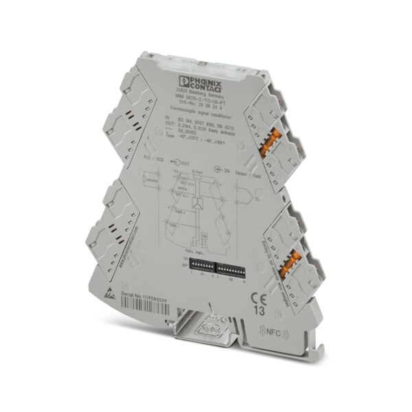 MINI MCR-2-TC-UI-PT - Transdutor de termopar - PHOENIX CONTACT