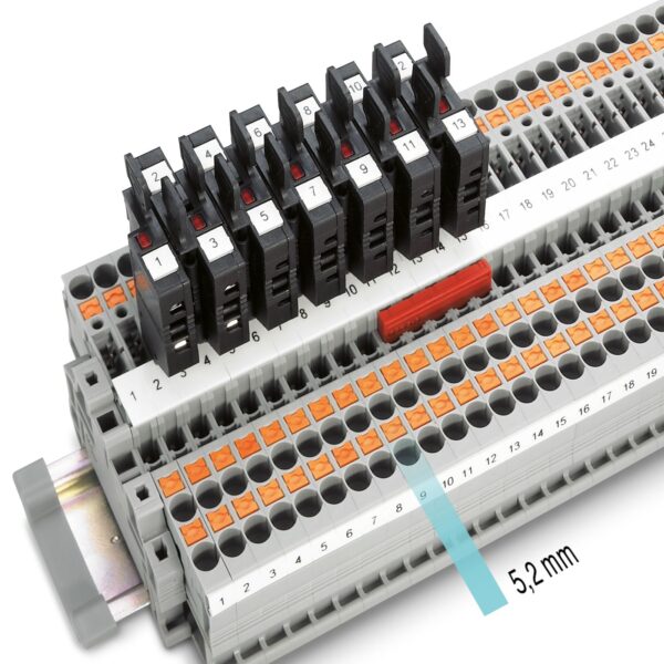 P-FU 5X20 LED 24-5 - Conector de fusível - PHOENIX CONTACT - Imagem 2