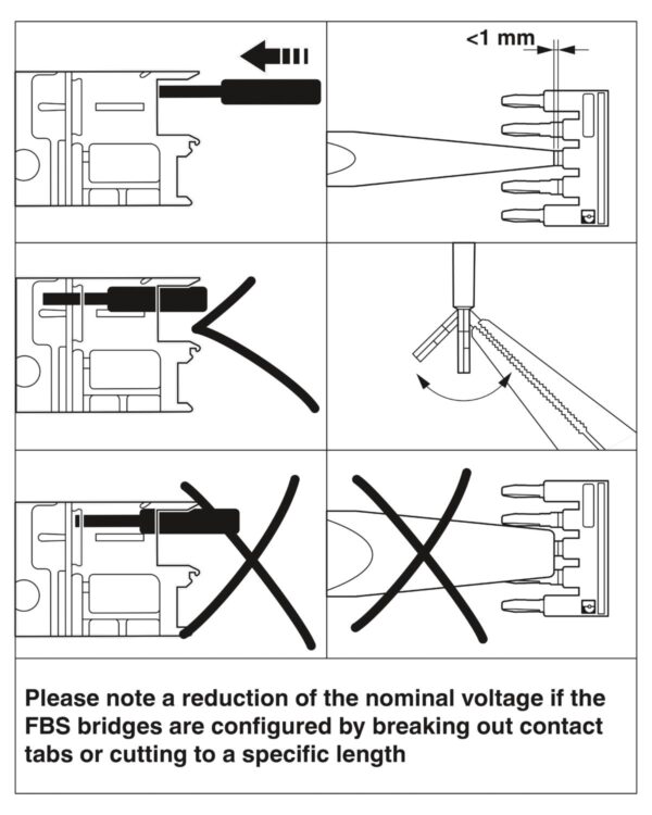 FBSRH 4-8 - Conector de curto-circuito - PHOENIX CONTACT - Uds./emb.: 10 unidade(s) - Imagem 2