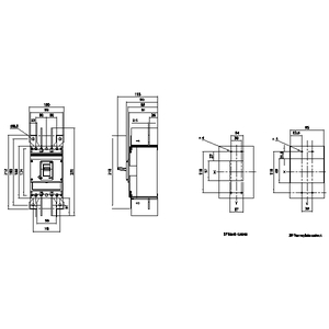 3VJ1216-5DA22-0AA0 – Disjuntor 125A / 36KA proteção de linha FTFM 2 pólos IN/IR 160A – SIEMENS