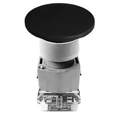 3SB7130-1BC10-1BA0 - Botão cogumelo de pressão preto - SIEMENS