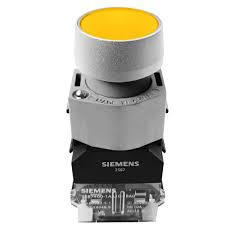 3SB7133-0DB30-1BA0 -  Botão iluminado/led amarelo 24V - SIEMENS