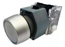 3SB7130-0AB60-1BA0 - Botão de pressão momentâneo branco - SIEMENS
