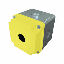 3SB7811-0AA20-0BA0 - Gabinete vazio p/ 1 ponto de comando (botão de pressão) amarelo - SIEMENS