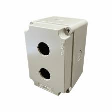3SB7812-0AA10-0BA0 - Gabinete vazio p/ 2 pontos de comando (botão de pressão) cinza - SIEMENS